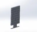 Mur effet pierre 1 case
