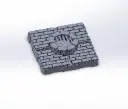 Tuile 4 cases effet pavé avec puit