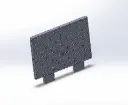 Mur effet égout 2 cases