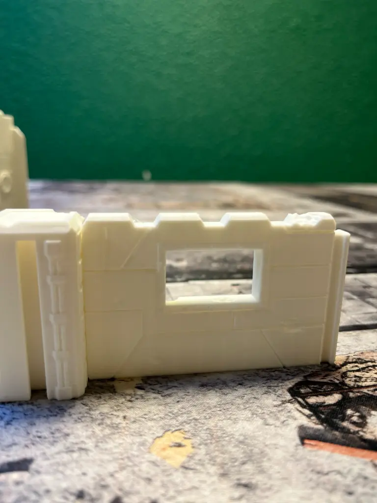 Terrain Kill Team - Mur fenêtre